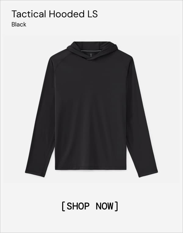 Shop Black Tactical Hooded Shirt