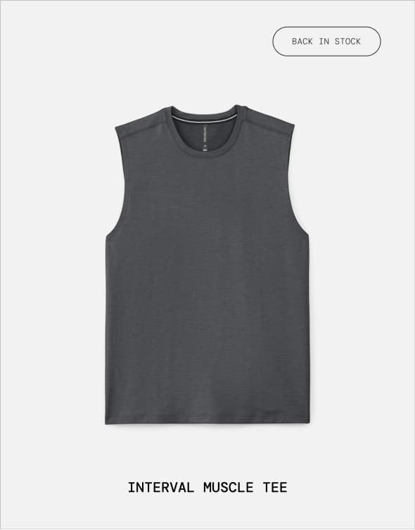 Shop Iron Interval Muscle Tee