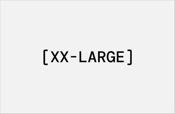 XX-Large XX-Large