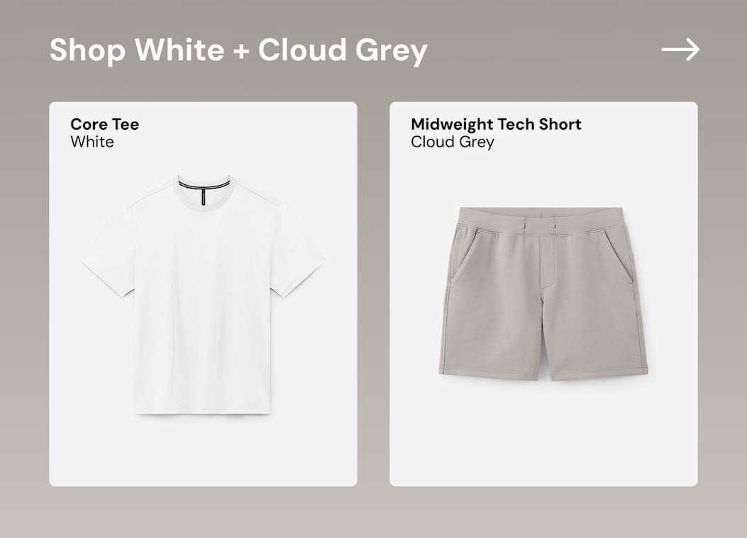 Product Images of White and Cloud Grey