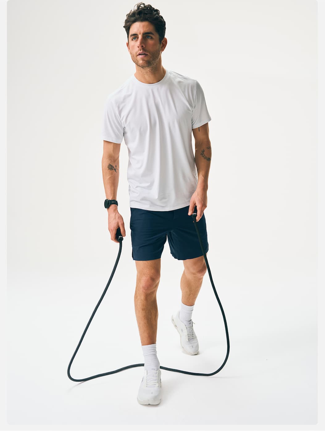 In-studio shot of Intverval Short