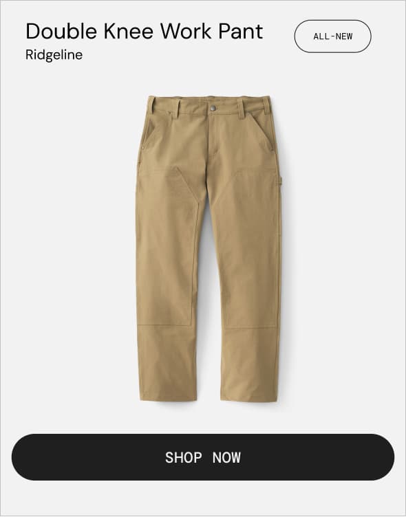 Shop the NEW Double Knee Work Pant