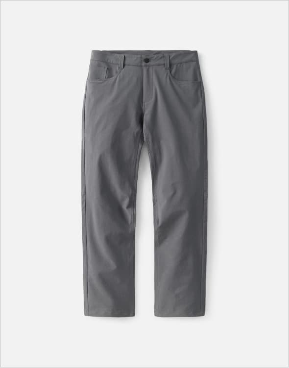 Shop Iron Grey Straight Fit 5-Pocket Pant