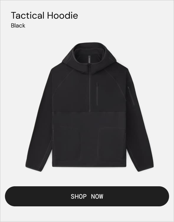 Black Tactical Hoodie