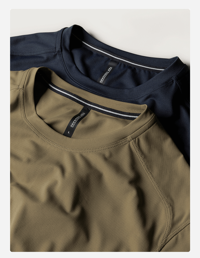 Gif Stacked Work Out Shirts