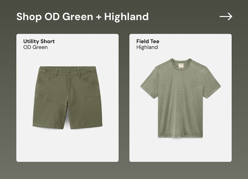 Product Images of OD Green + Highland Green
