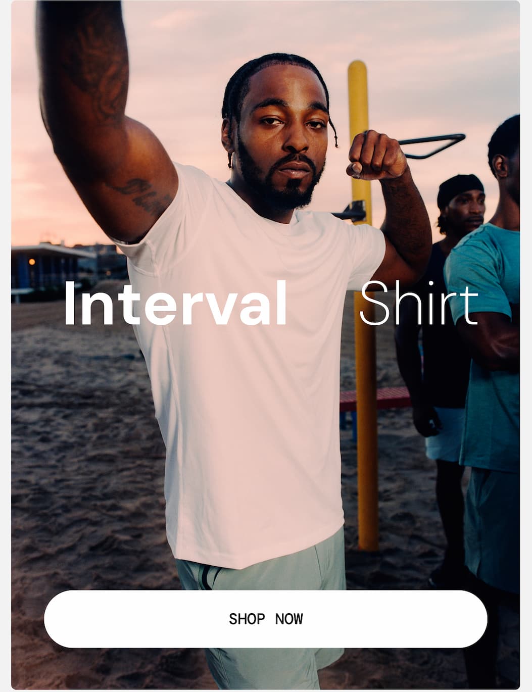 Hero Image: Salt White Interval Shirt