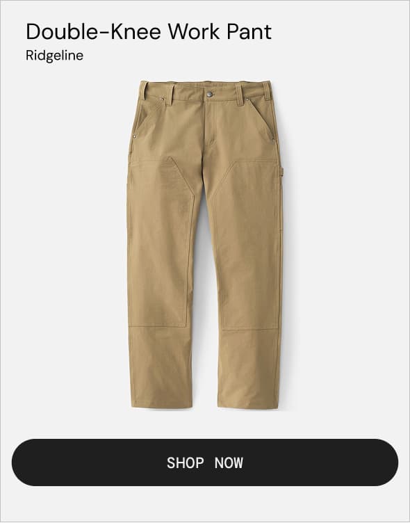 Double Knee Work Pant