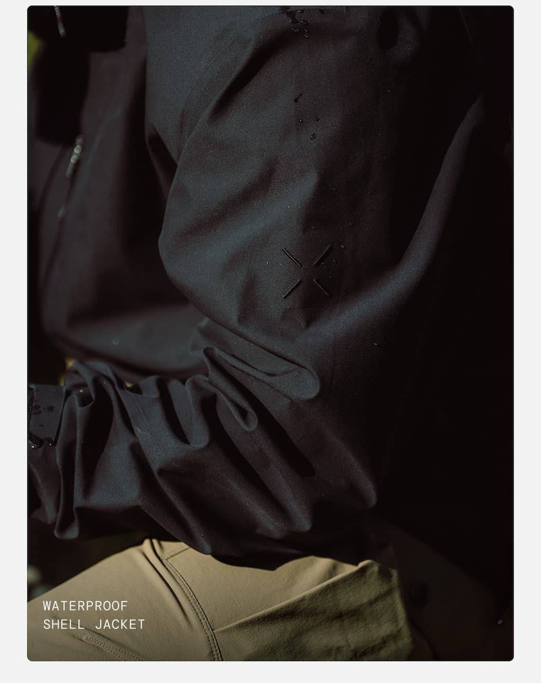 Fabric Detail: Waterproof Shell Jacket