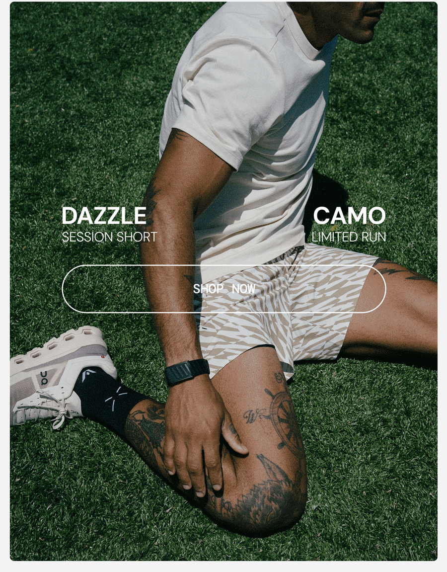 New Limited Edition Print in Session Running Short: Dazzle Camo