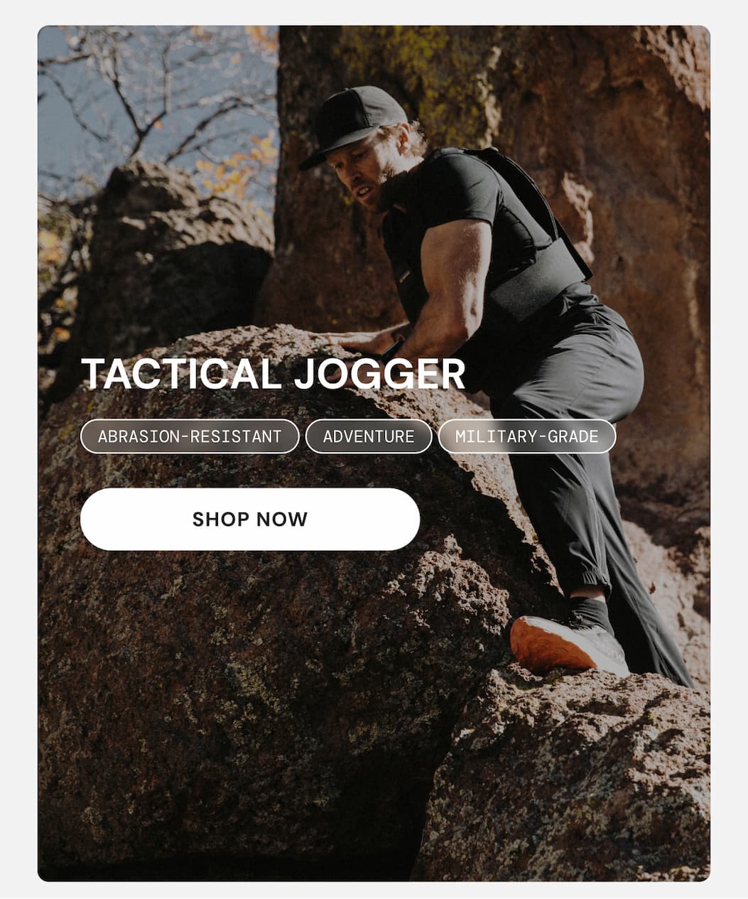 Shop the New Tactical Jogger