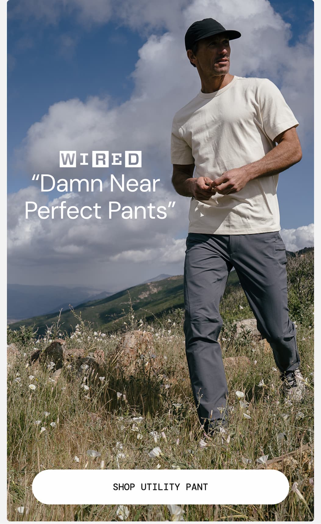 New: Wired Magazine Quote for Utility Pant Outdoor Image