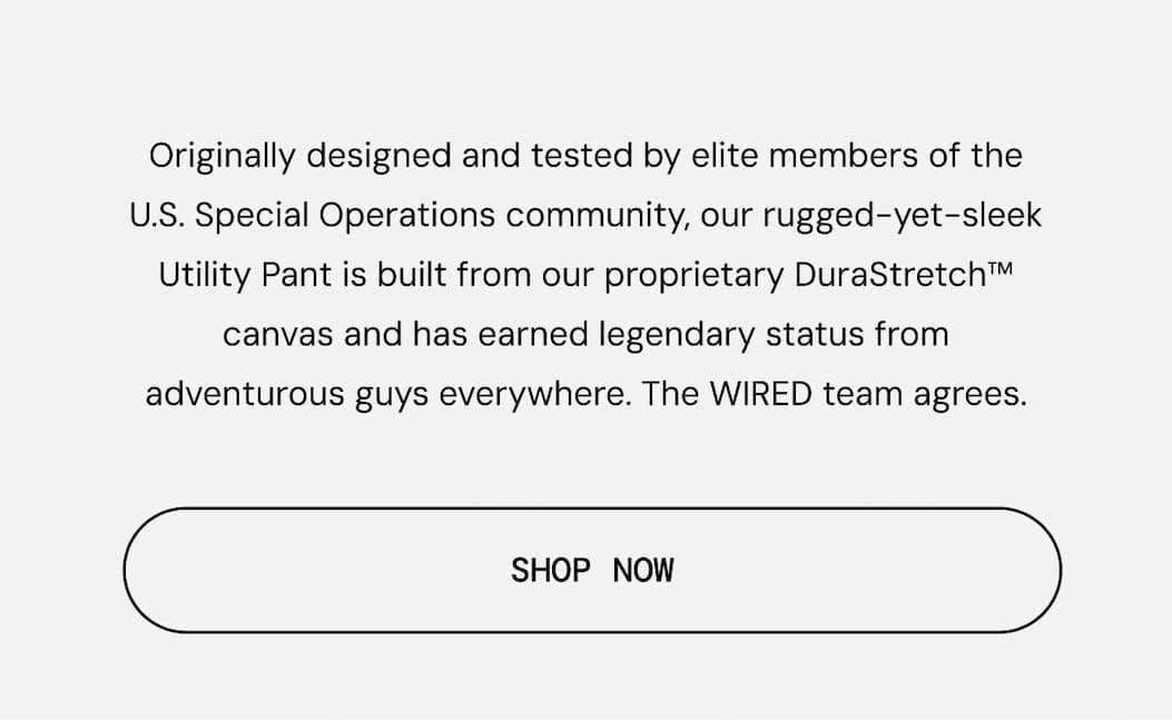 Body Copy:  New Canvas Pants Collection in DureStretch Canvas
