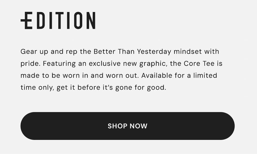 Edition Shirt Launch