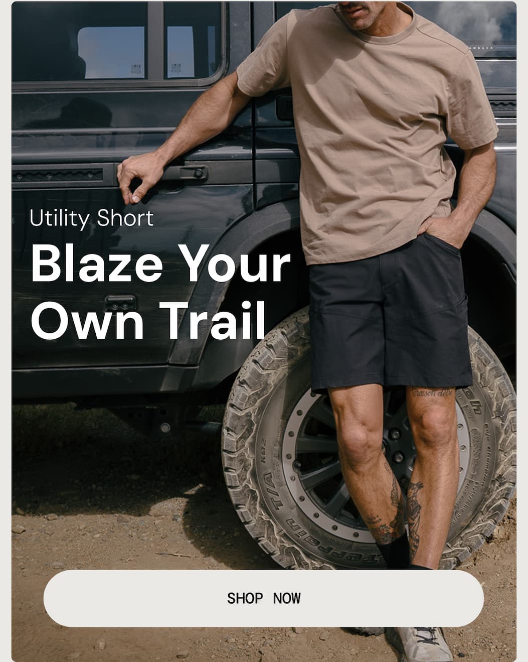 Utility Short: Blaze Your Own Trail. Shop Ten Thousand Hiking Short Now