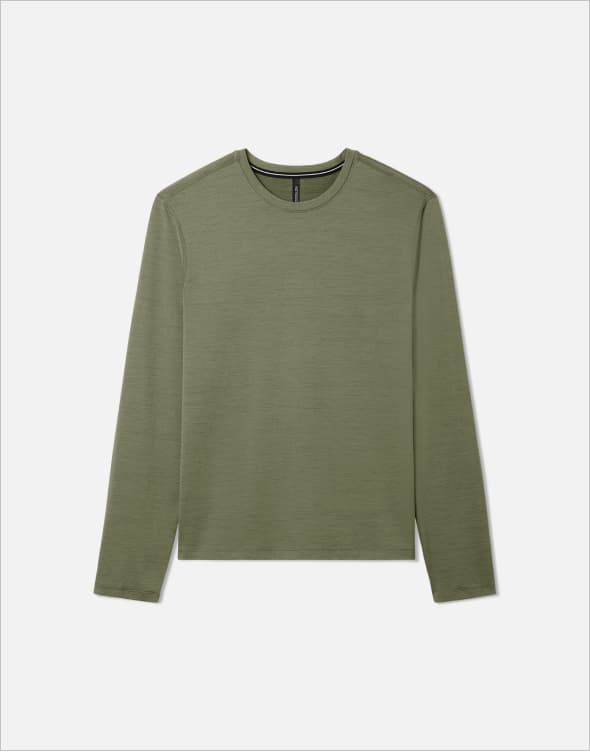 Shop OD Green Long Sleeve Interval Shirt