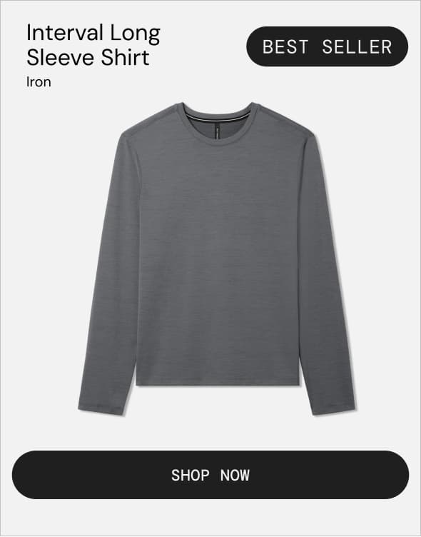 Interval LS Shirt Iron