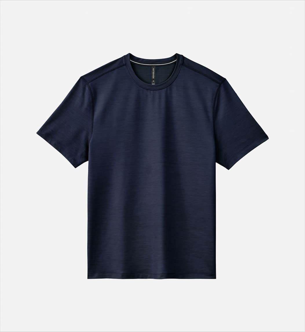 Shop Navy Blue Interval Shirt