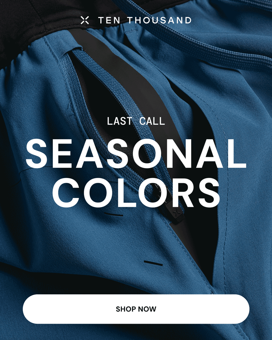 Ten Thousand: Last Call on our Winter Seasonal Colors. Stock is limited so shop these limited edition colors now