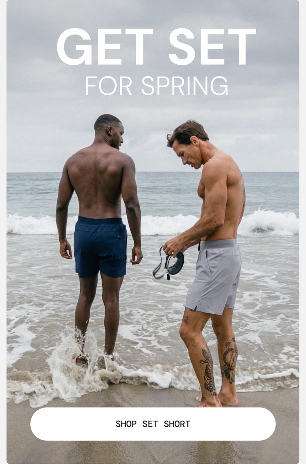 Get Set for Spring. Reintroducing the Set Short - Quick Dry Fabric for Training and Swim. Shop the Set Short Now