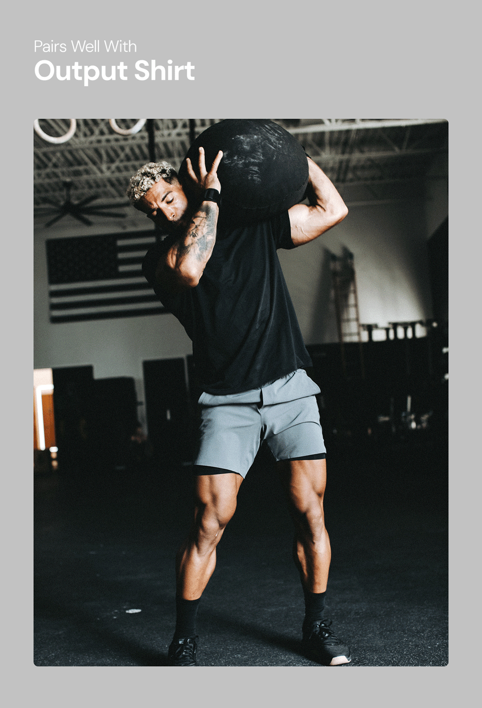 GIF Active Gym Images. Pairs Well With: Output Shirt