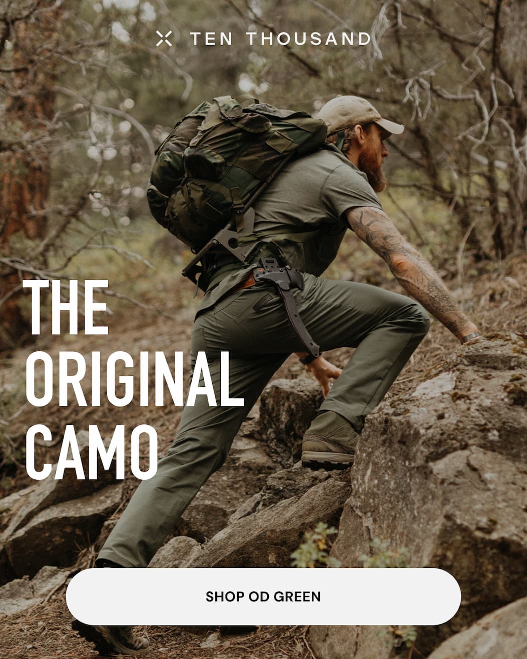 Ten Thousand: Shop our core branded Green colorways in high performance products. Gear up now and get out there.