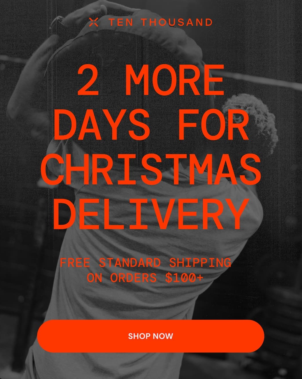 2 Days Left for Christmas Delivery