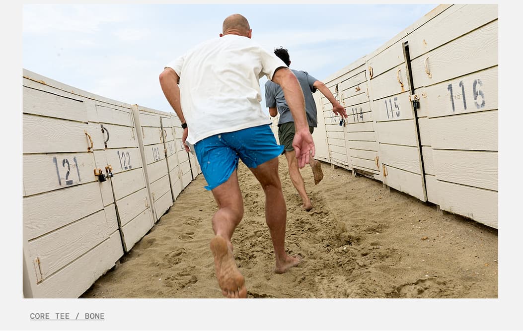 Image of Running on Jersey Shore Beach