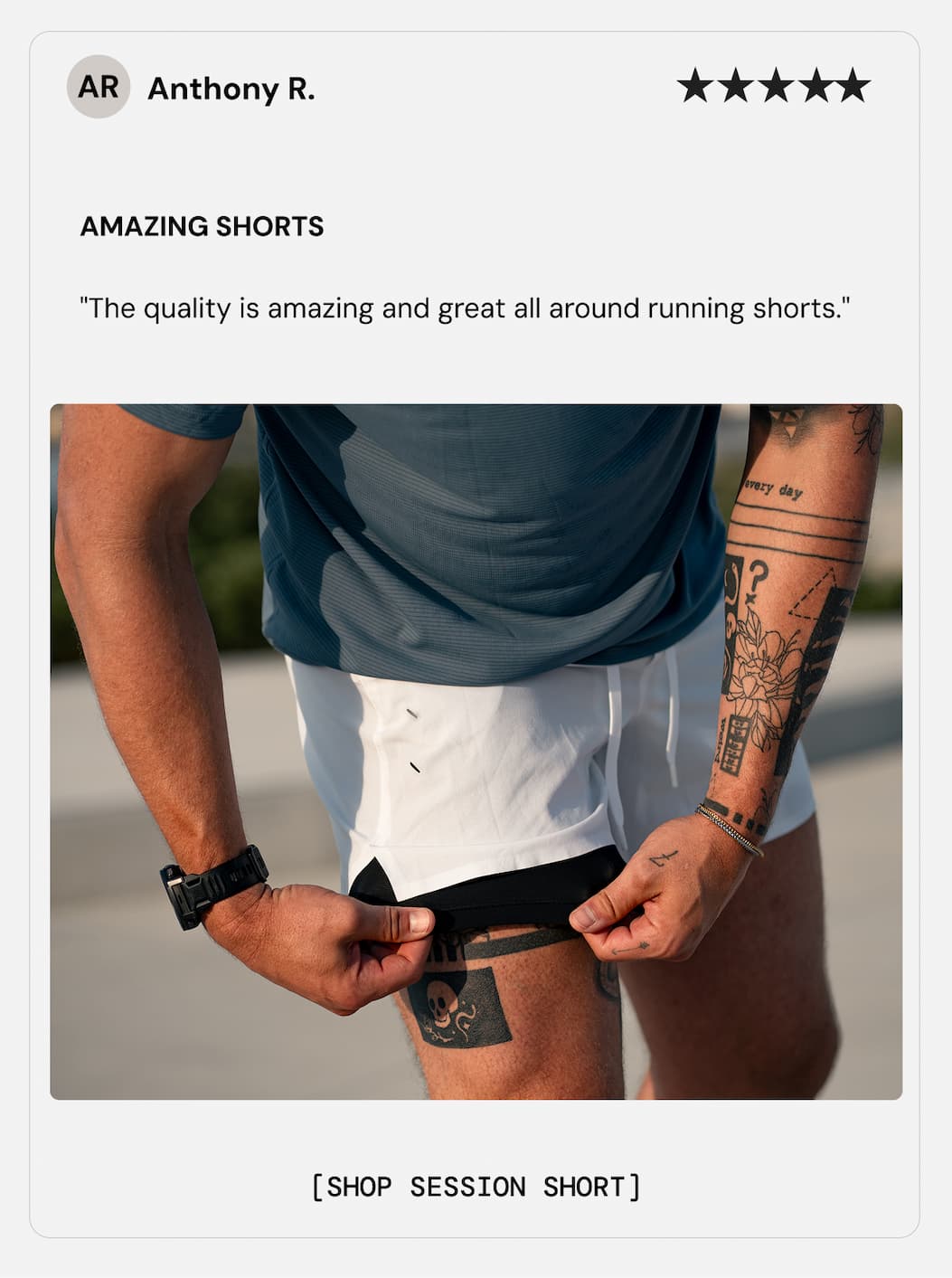5 Star Review from Anthony R
