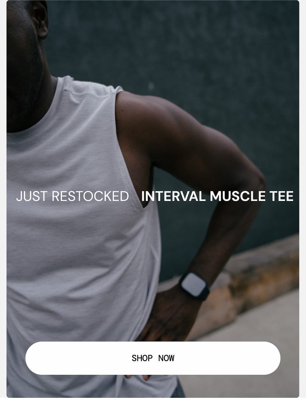 Just Restocked: Interval Muscle Tee