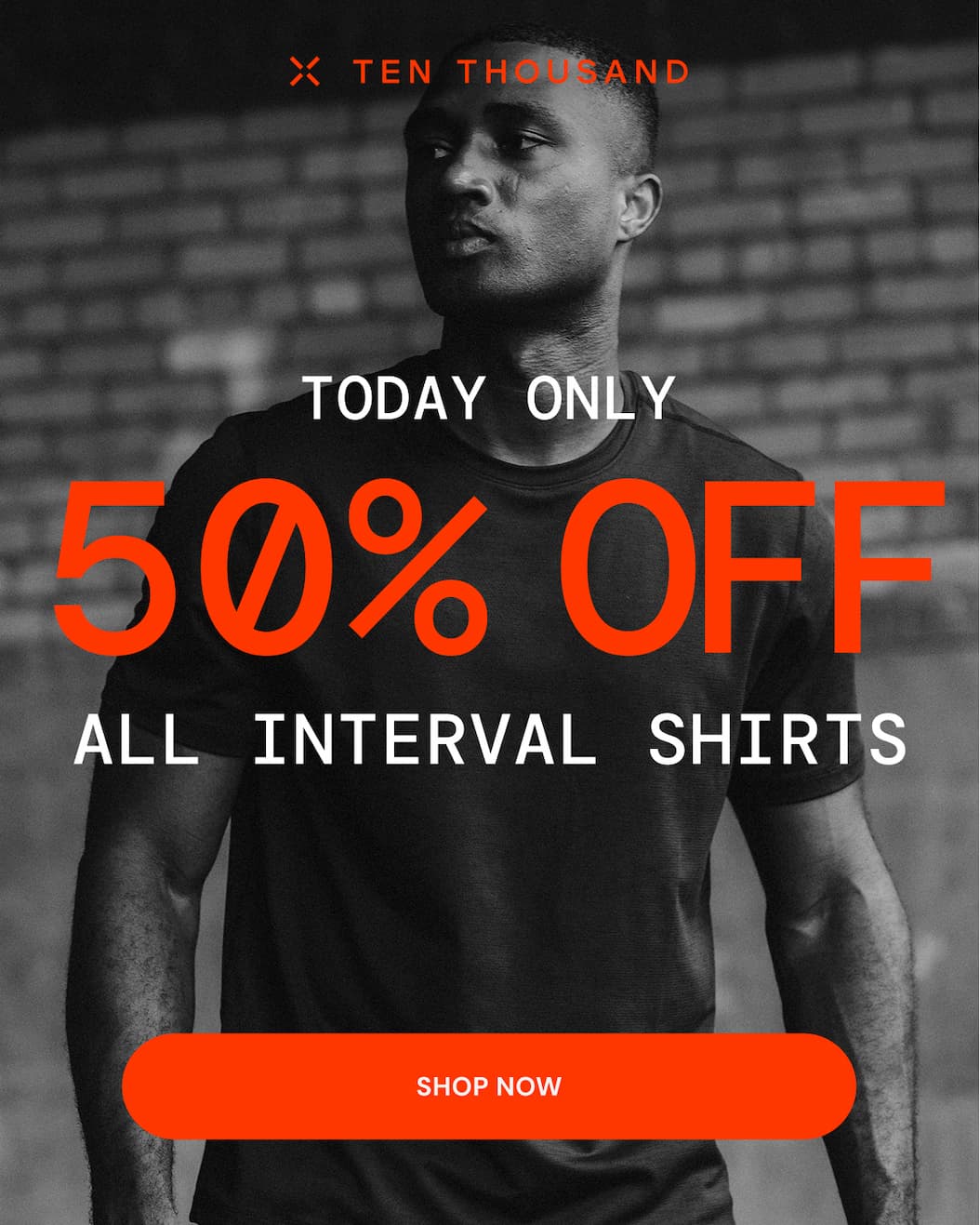Flash Sale: 50% Off Interval Shirts