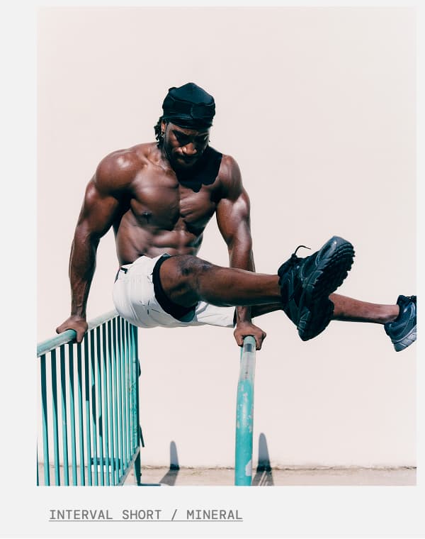 Active Image: Mineral Grey Interval Training Short