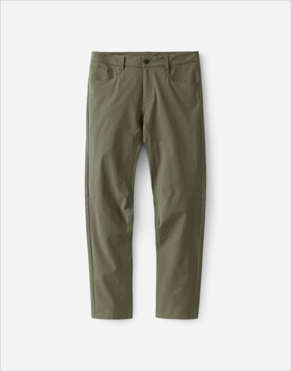 5-Pocket Pant in OD Green