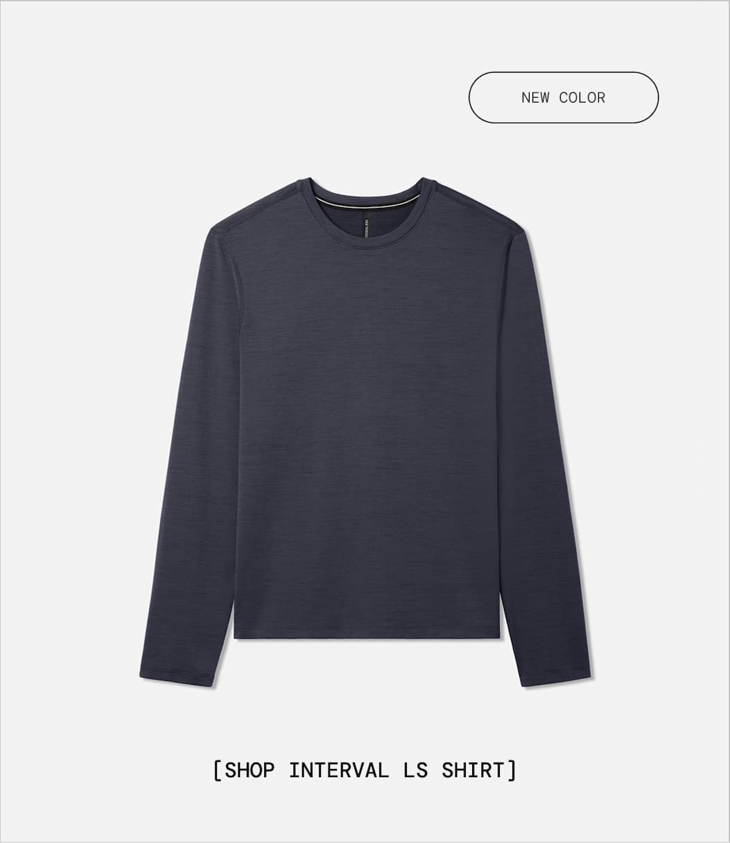 PDP Image: Inkwell Blue Interval Long Sleeve Shirt
