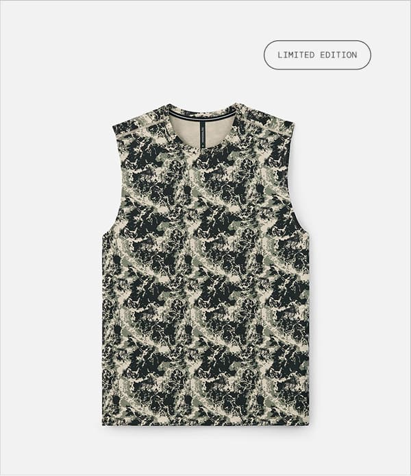 Shop Serpentine Camo Interval Muscle Shirt