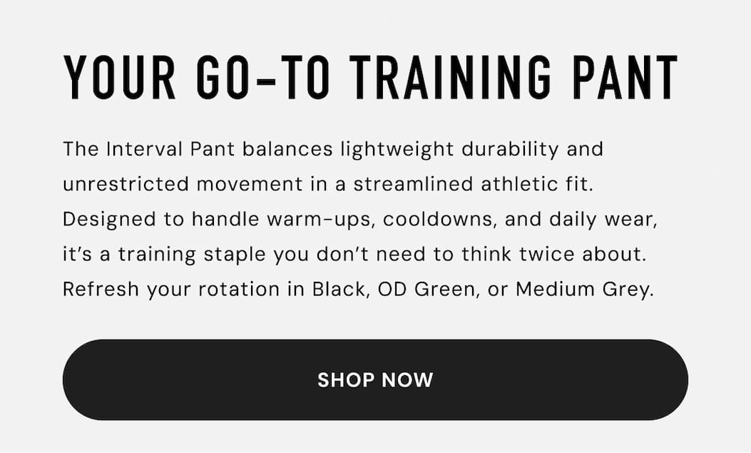 Go To Training Pants