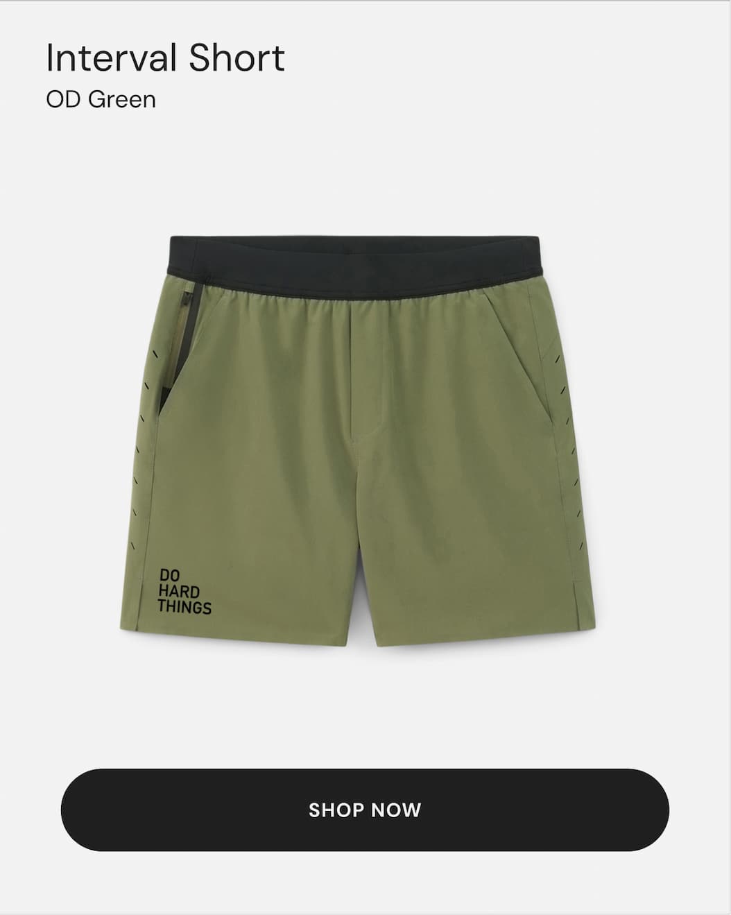 Shop the Interval Short - OD Green