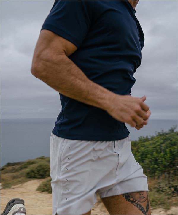 Active Image: Navy Session Run Shirt