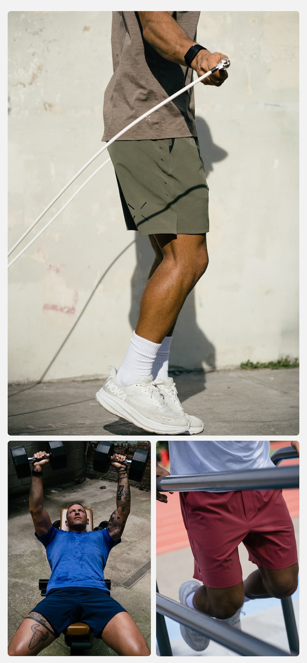 Collage of Interval Short Images