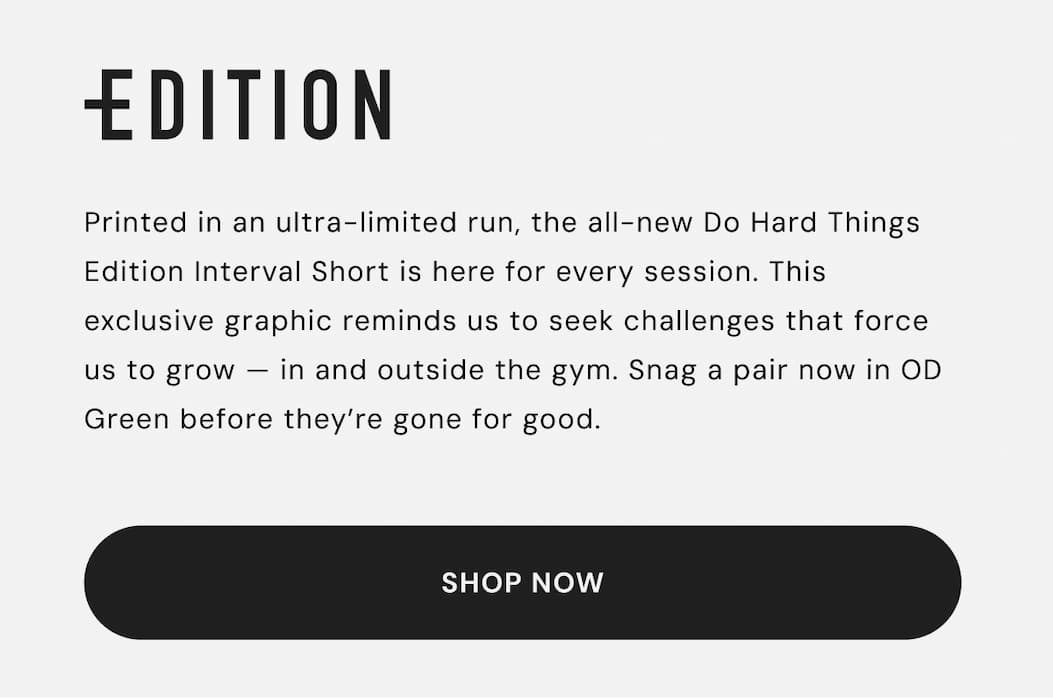 Shop the New Edition Launch Now