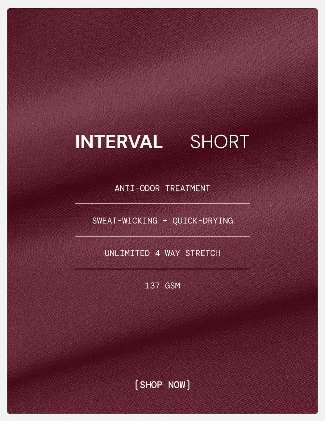 Shop Interval Short