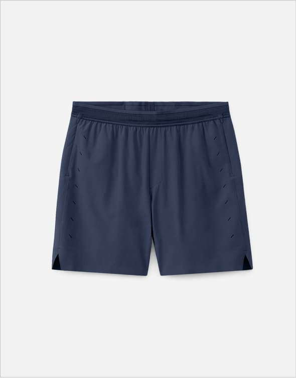 Shop the Navy Blue Session Run Short