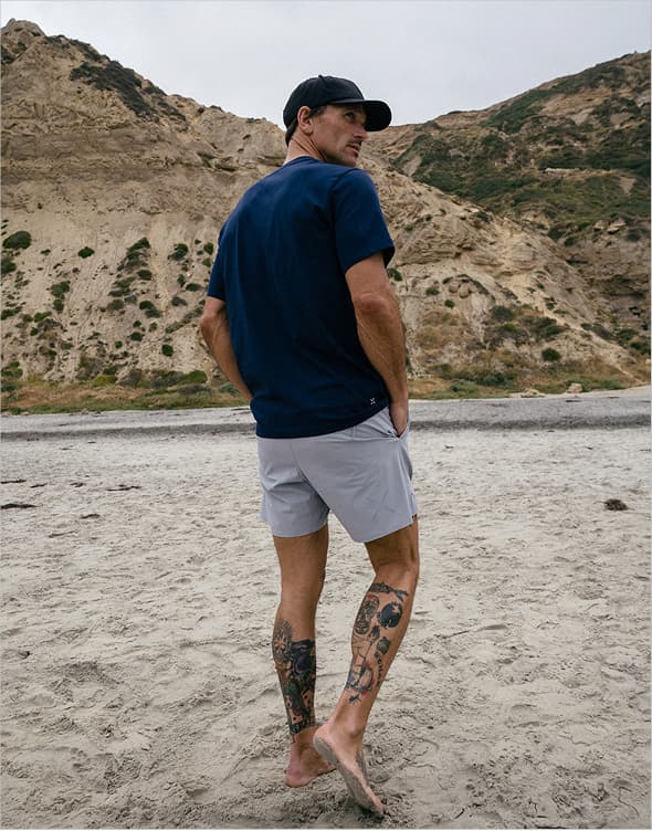 Active Image Navy Blue Core Tee