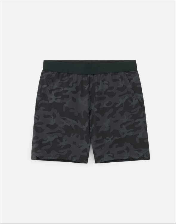 Explore the Black Camo Tactical Short