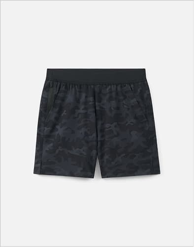 Shop Black Camo Interval Short