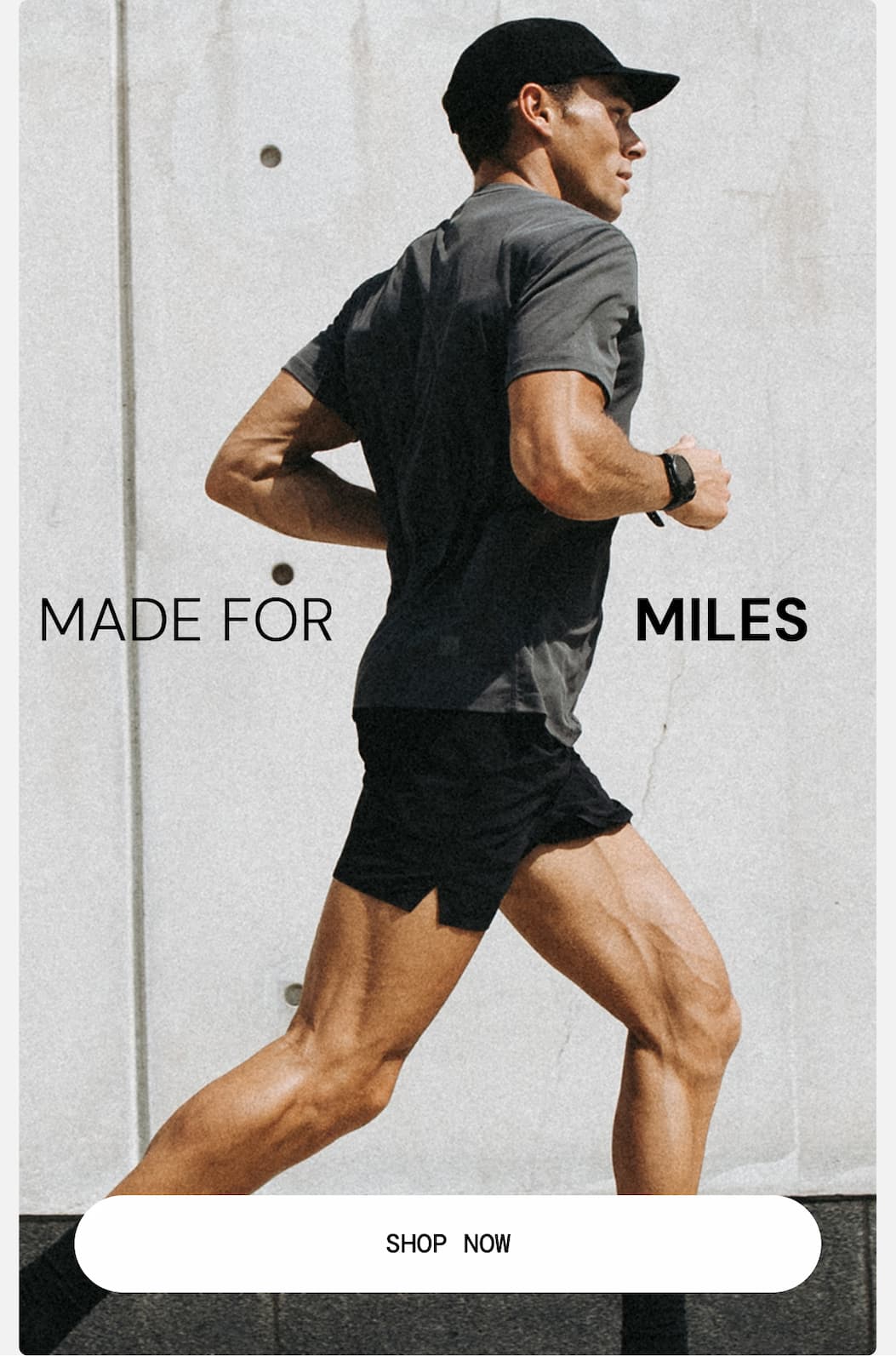 Shop the Session Running Collection - Made for Miles