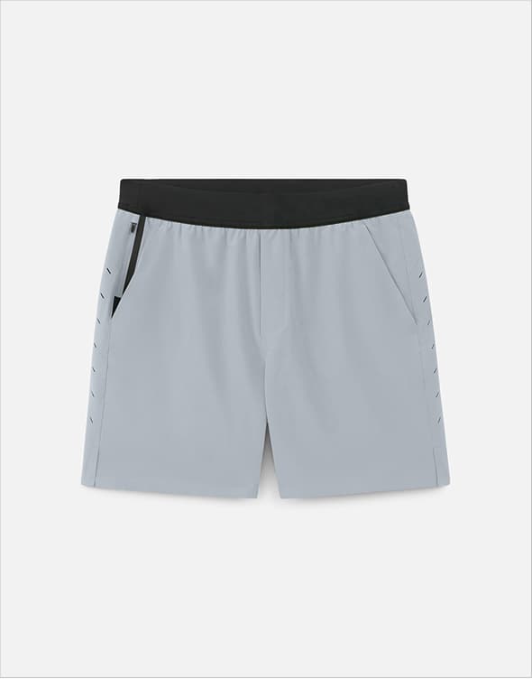 Product Image: Light Grey Micro-X Lined Interval Gym Short