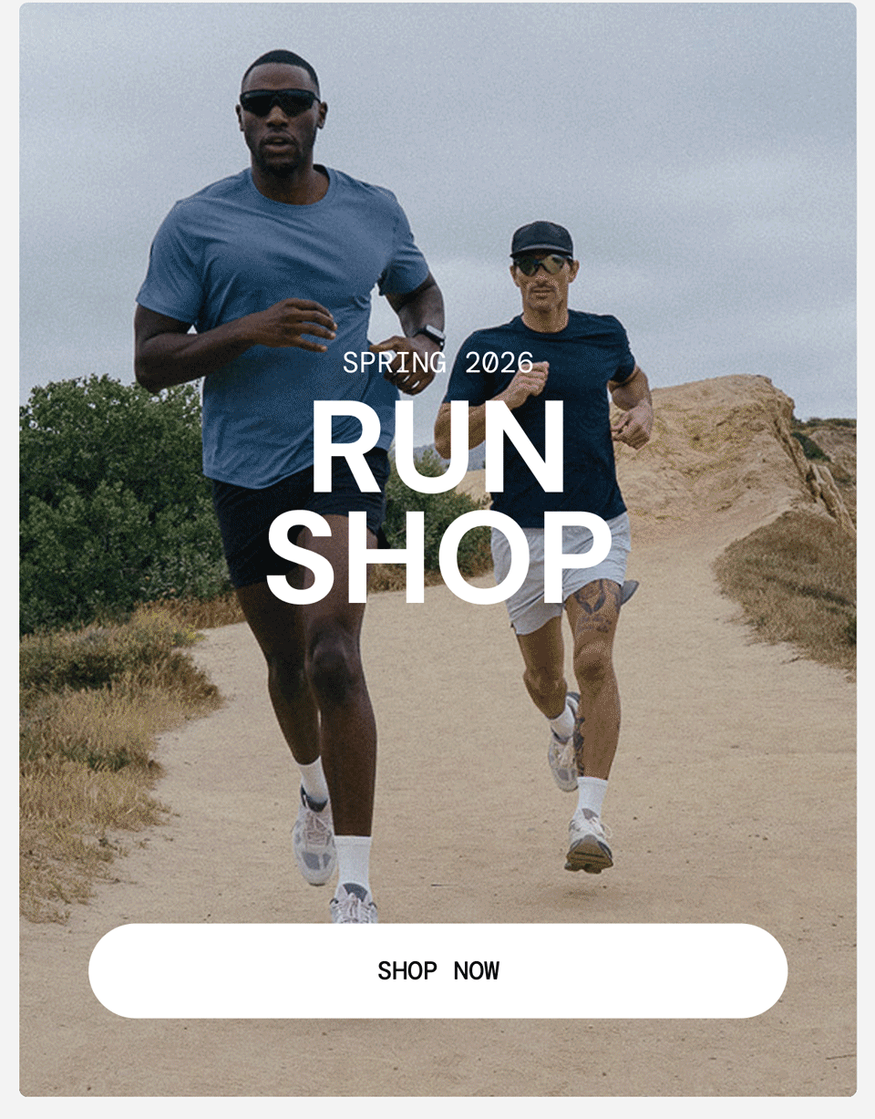 Spring 2026 Run Shop is Open