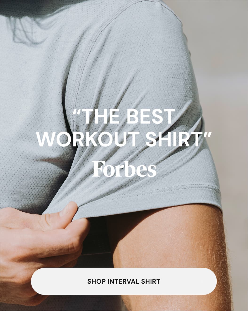 Forbes Magazine Rated The Interval Shirt #1 Workout Shirt