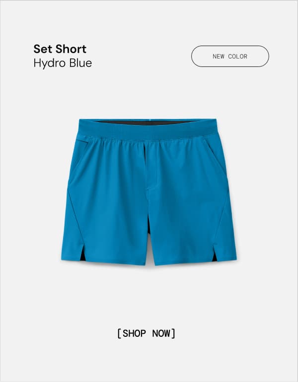Shop Hyrdo Blue Set Swim Short